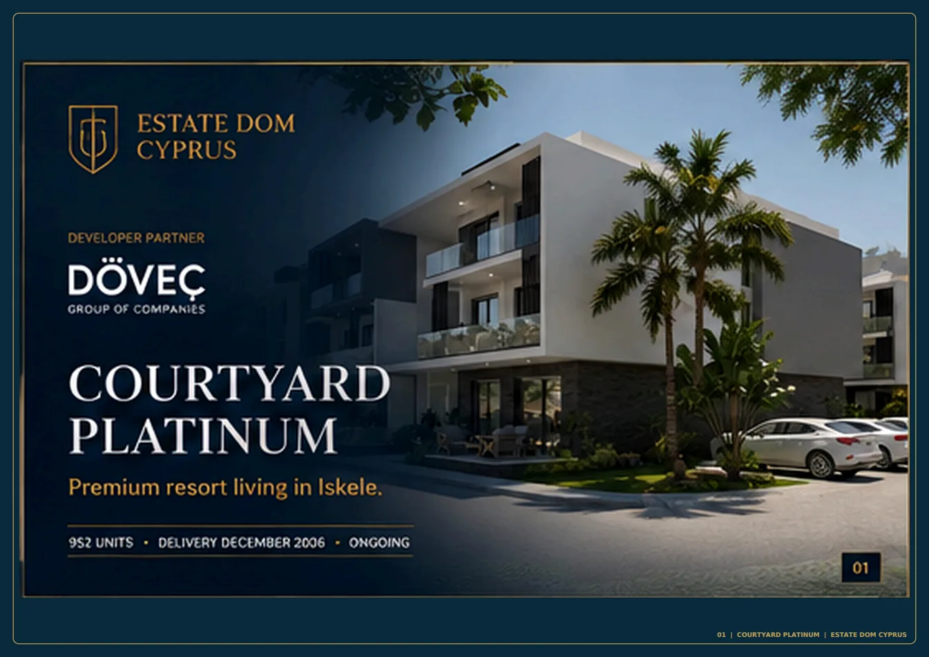 Courtyard Platinum project catalogue cover